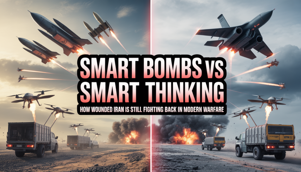 Smart Bombs vs Smart Thinking | How Wounded Iran Is Still Fighting Back in Modern Warfare: